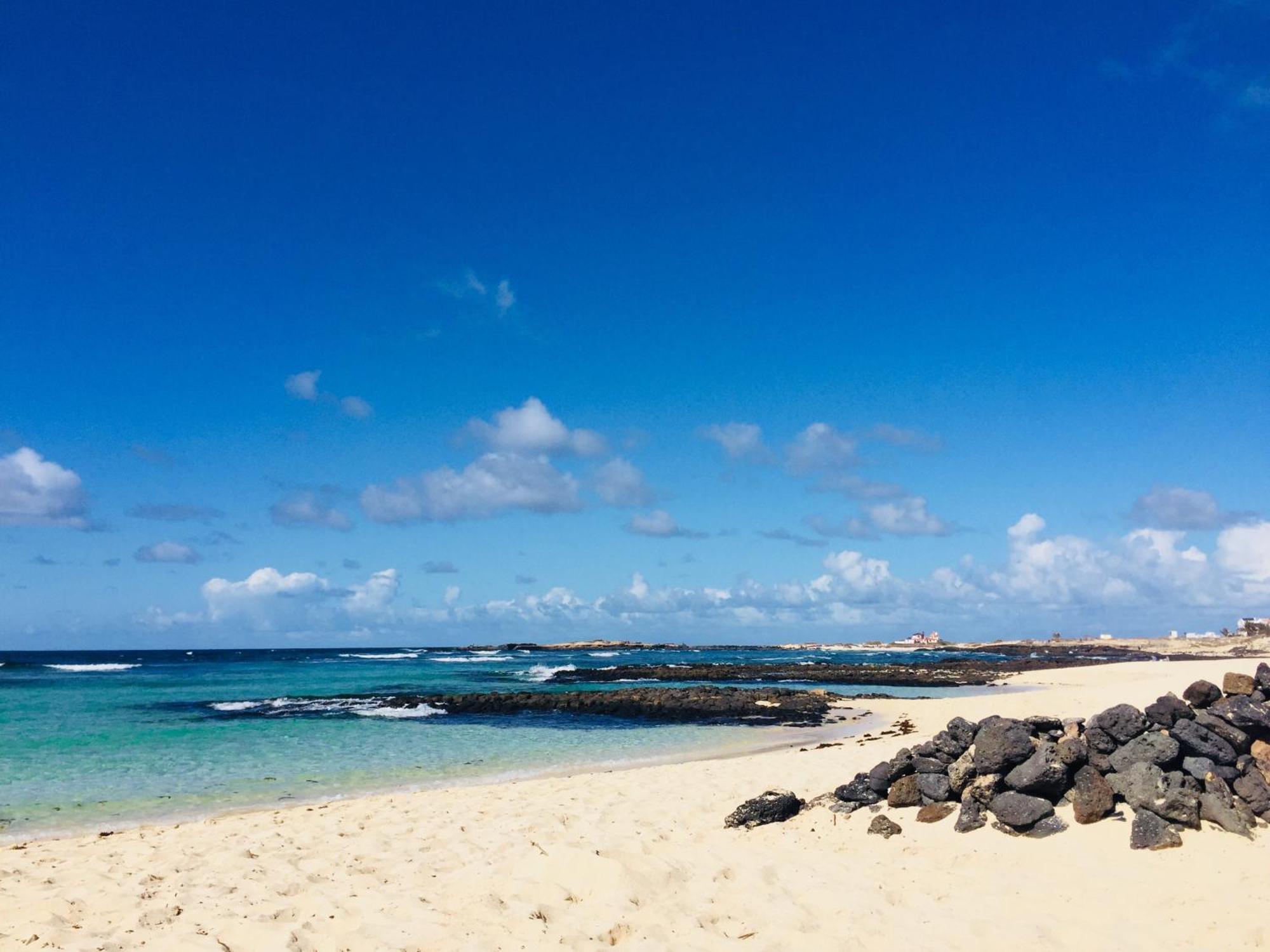 Beach House With The Heated Pool Next To Rocky Point Corralejo Exterior foto